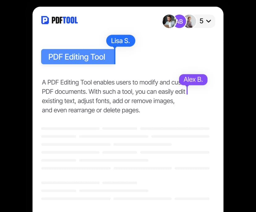 Advanced collaboration