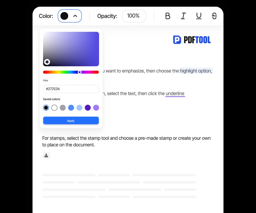 Seamless editing experience
